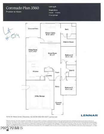 $2,300 | 15676 West Winslow Avenue, Goodyear, AZ 85338