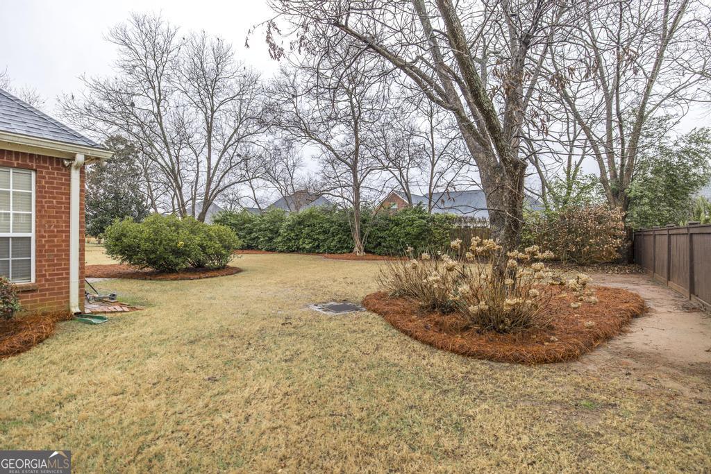 209 Trellis Walk Centerville, GA 31028 - Photo 37 of 38 a view of a backyard space with large trees