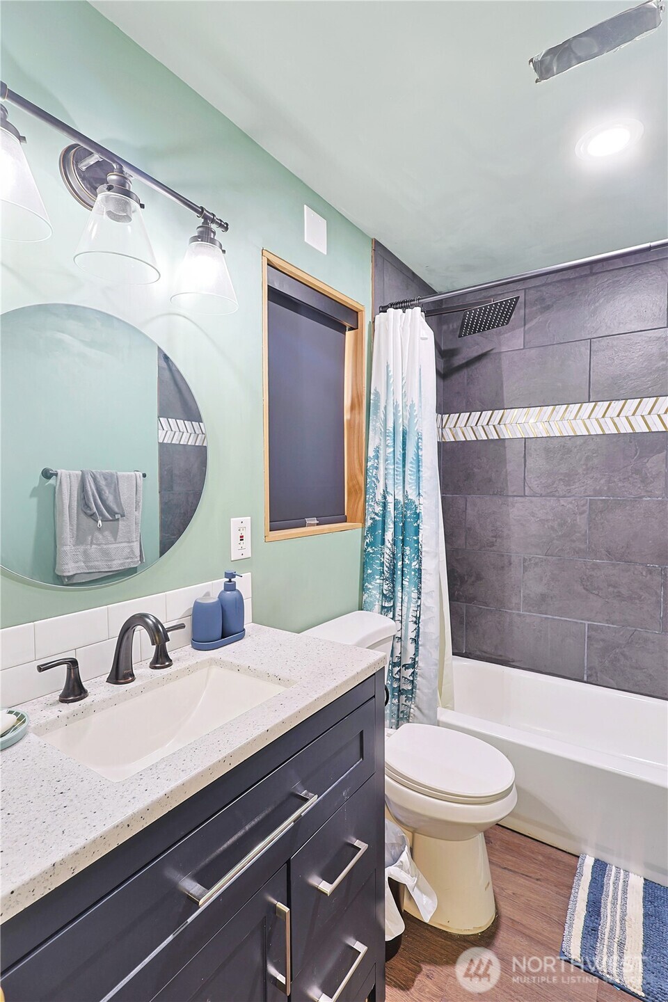447 Boistfort Road Curtis, WA 98538 - Photo 30 of 40 a bathroom with a sink a toilet and shower