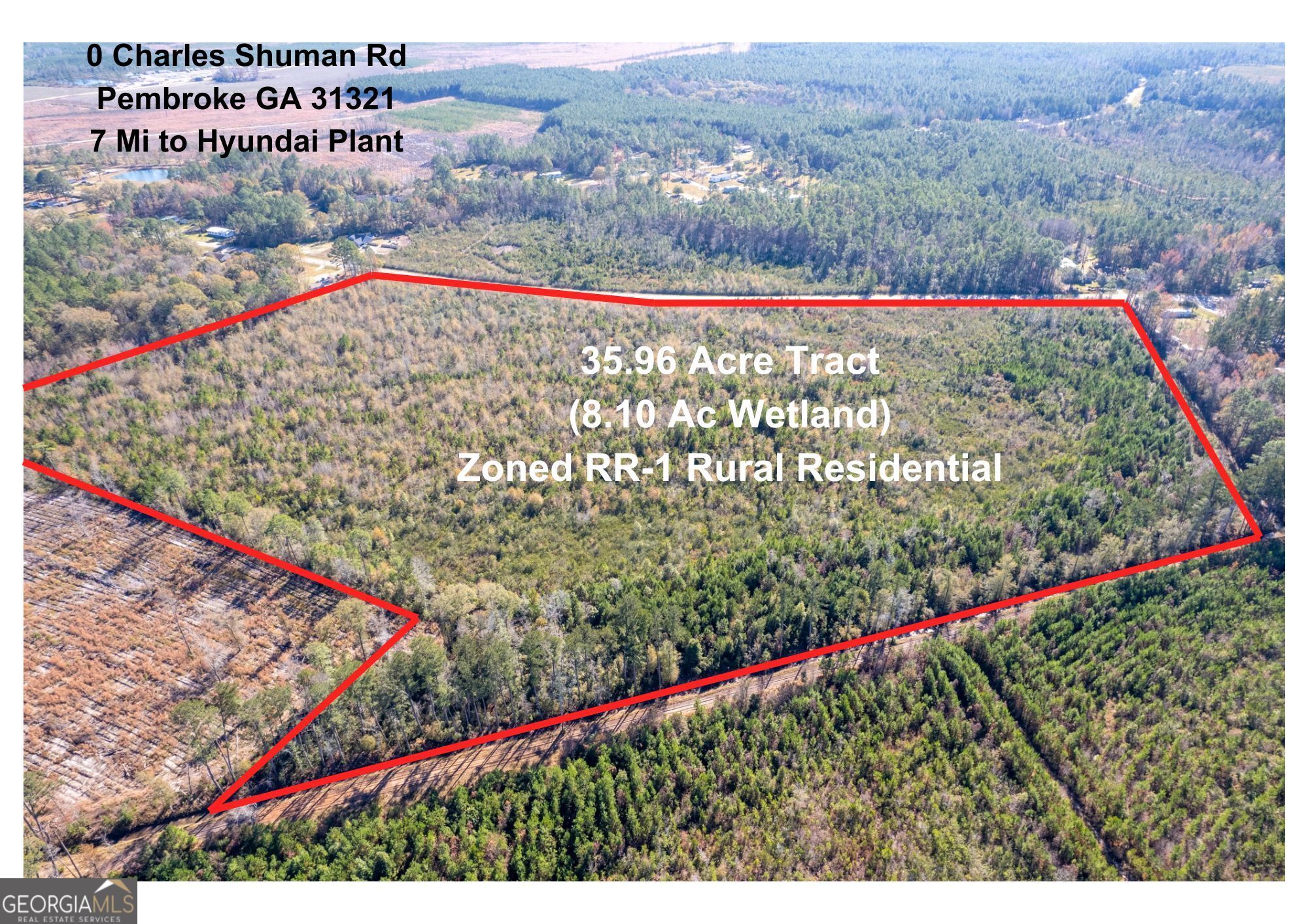 0 Charles Shuman Road Pembroke, GA 31321 - Photo 1 of 1 Gallery Image 1