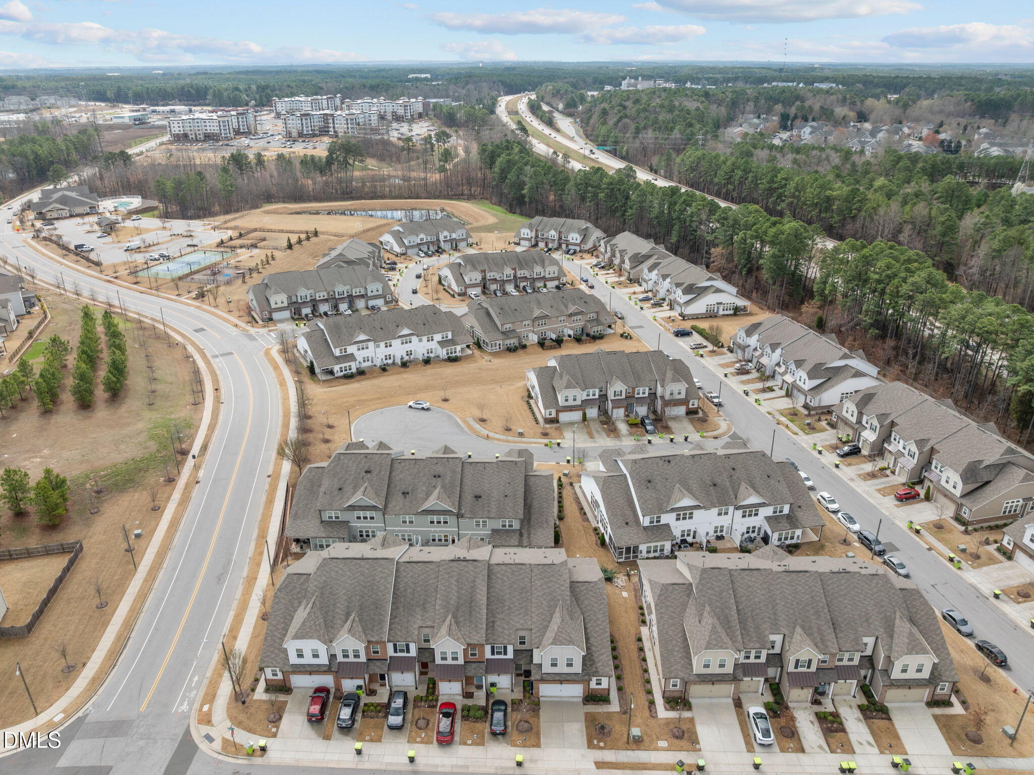902 Talbot Place Durham, NC 27703 - Photo 47 of 49 a view of a city with tall buildings