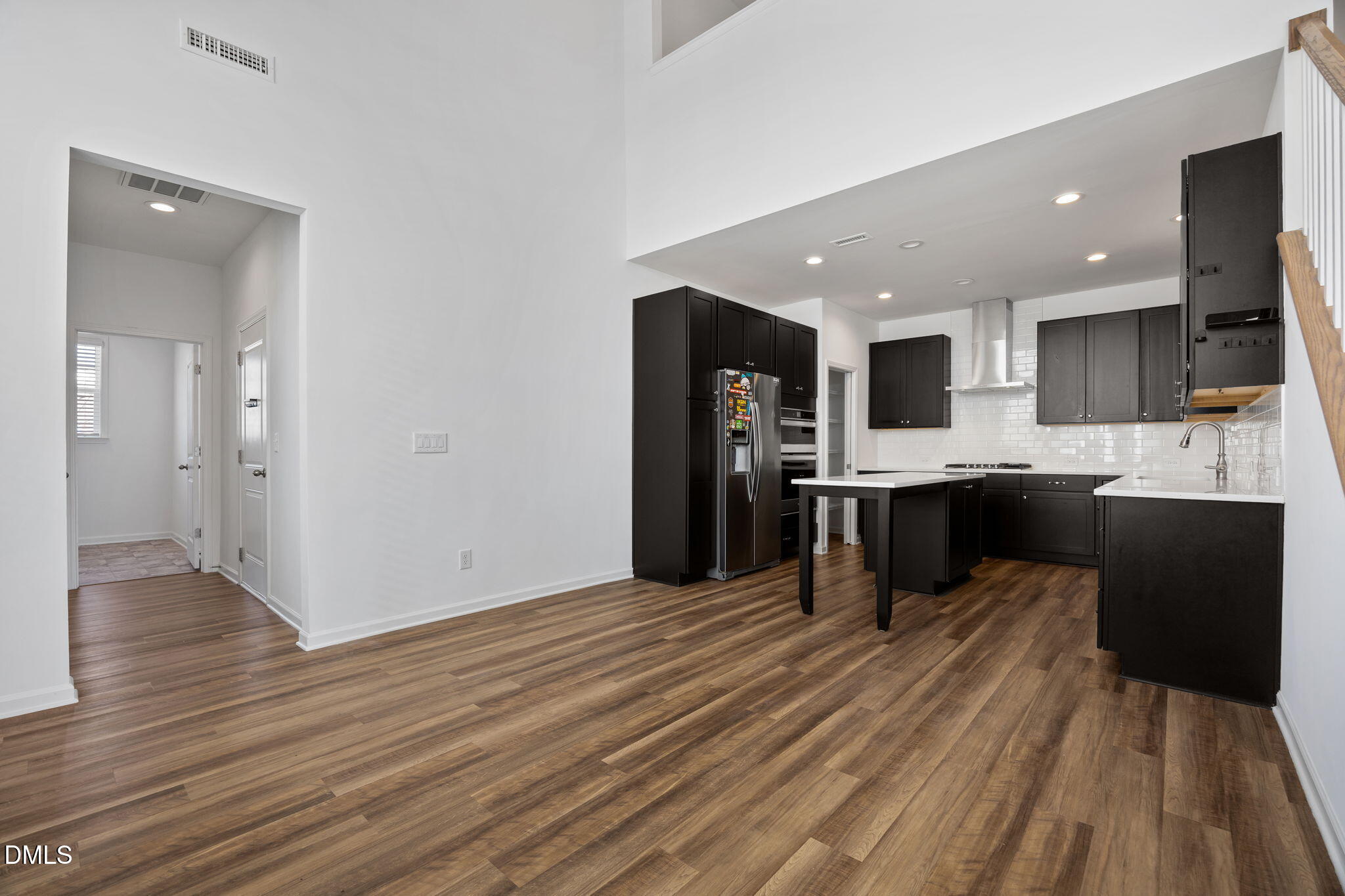 902 Talbot Place Durham, NC 27703 - Photo 7 of 49 a view of kitchen with wooden floor