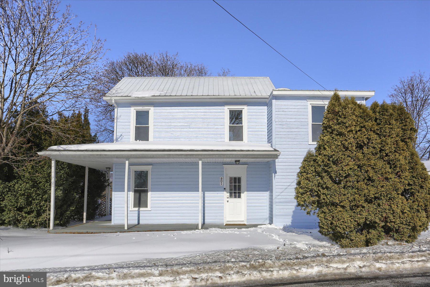 front view of a house