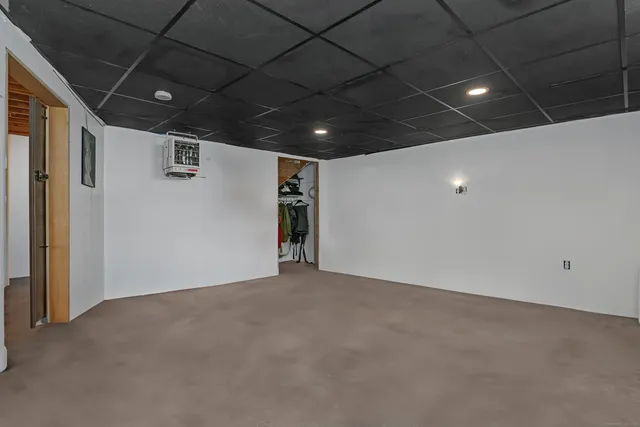 a view of empty room