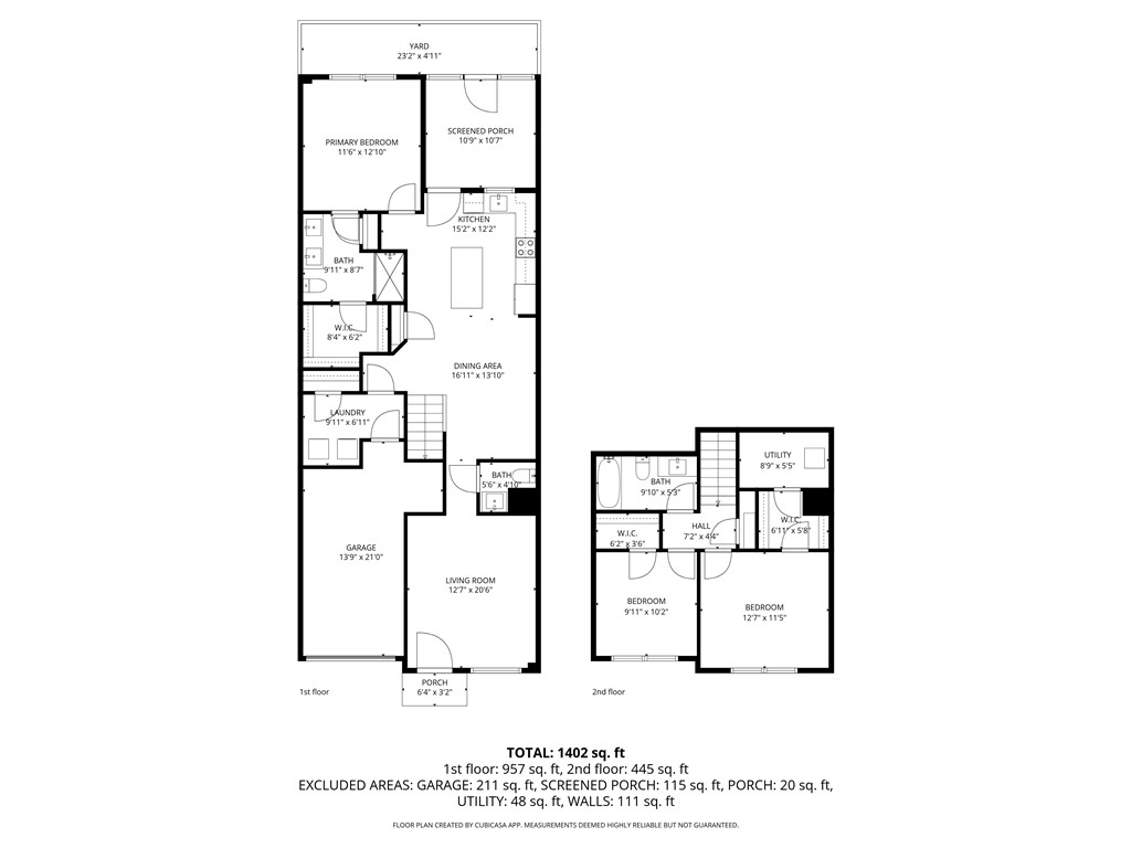 506 Roan Creek Trail Anderson, SC 29621 - Photo 33 of 33 This floor plan offers a practical layout across two levels, including a primary suite and additional bedrooms.