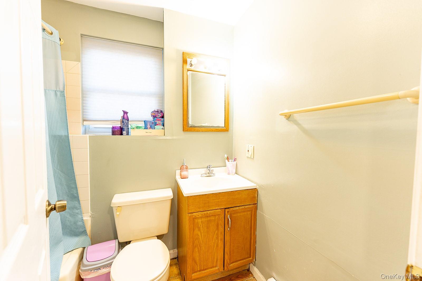 612 Ringgold Street Peekskill, NY 10566 - Photo 23 of 23 a bathroom with a sink mirror vanity and toilet