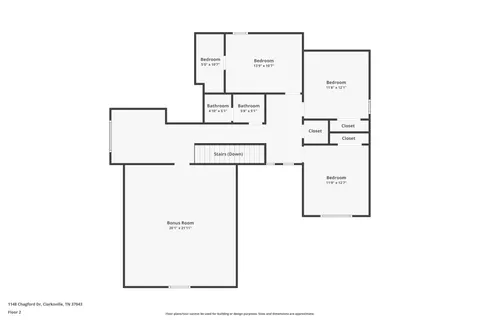 $580,000 | 1148 Chagford Drive, Clarksville, TN 37043