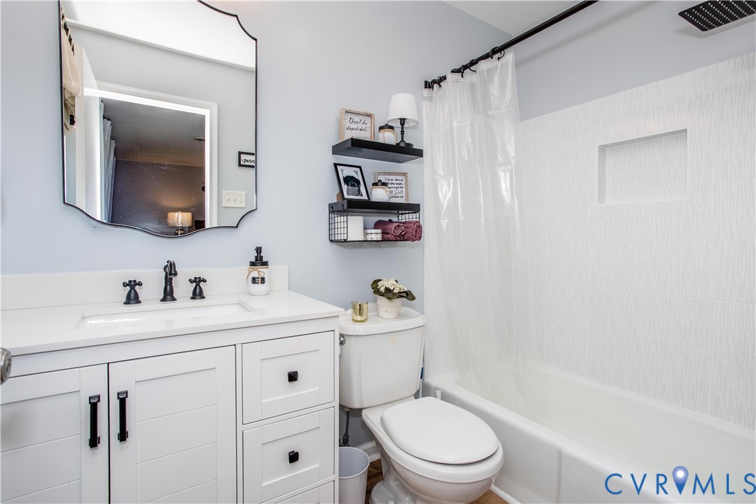 20808 Little Road Petersburg, VA 23803 - Photo 14 of 35 Recently updated en-suite primary bathroom with tu