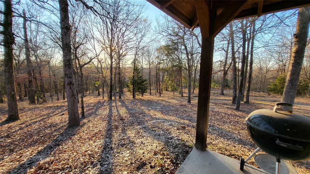 9 Private Road Leesburg, TX 75451 - Photo 23 of 26 a view of outdoor space with lots of trees