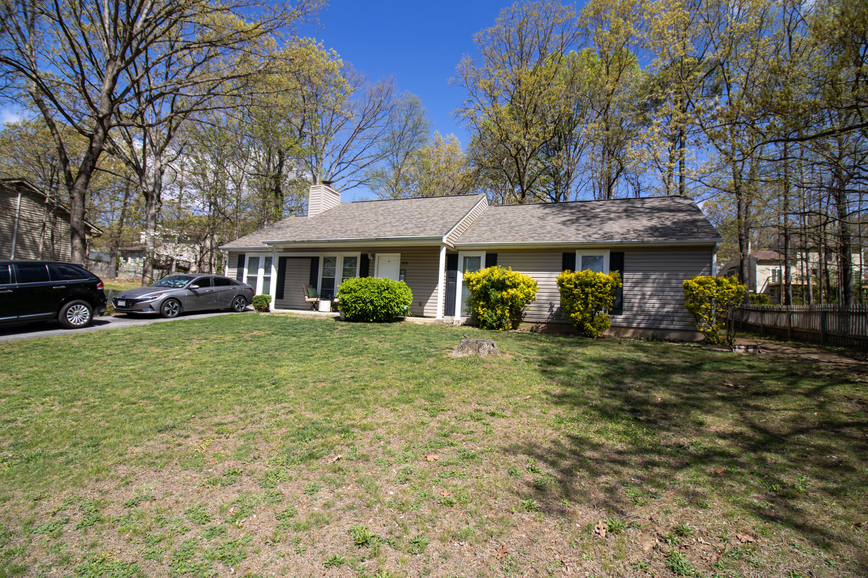 1858 Kiska Road Salem, VA 24153 - Photo 1 of 21 a front view of a house with garden