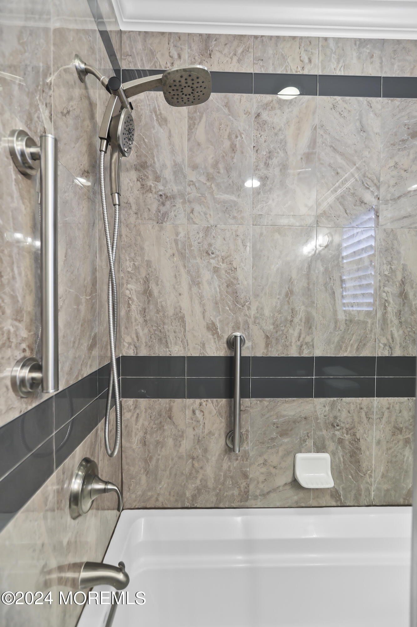 3 Garden Path Barnegat, NJ 08005 - Photo 34 of 59 a bathroom with a shower and a sink