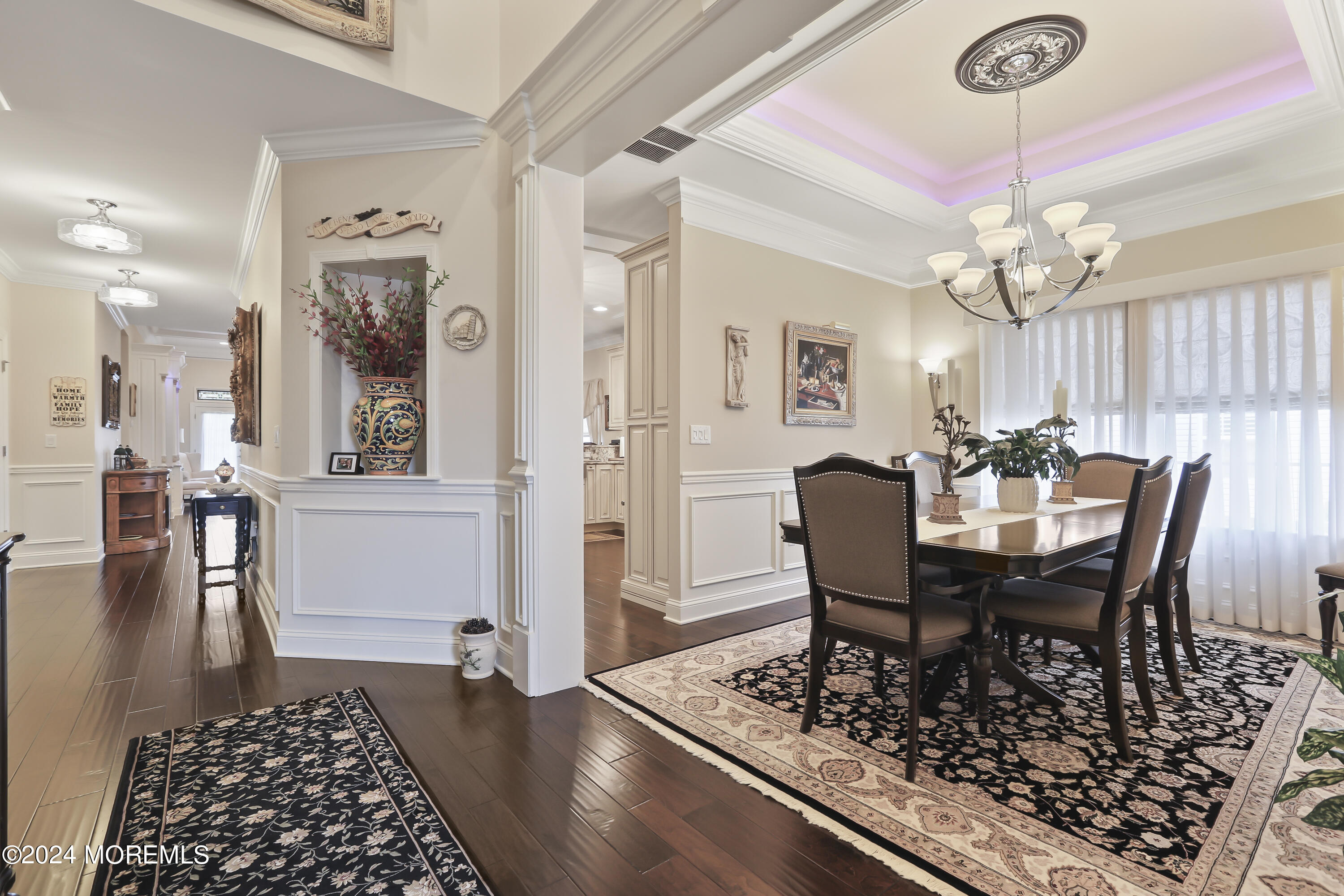 3 Garden Path Barnegat, NJ 08005 - Photo 6 of 59 a view of a dining room with furniture and wooden floor