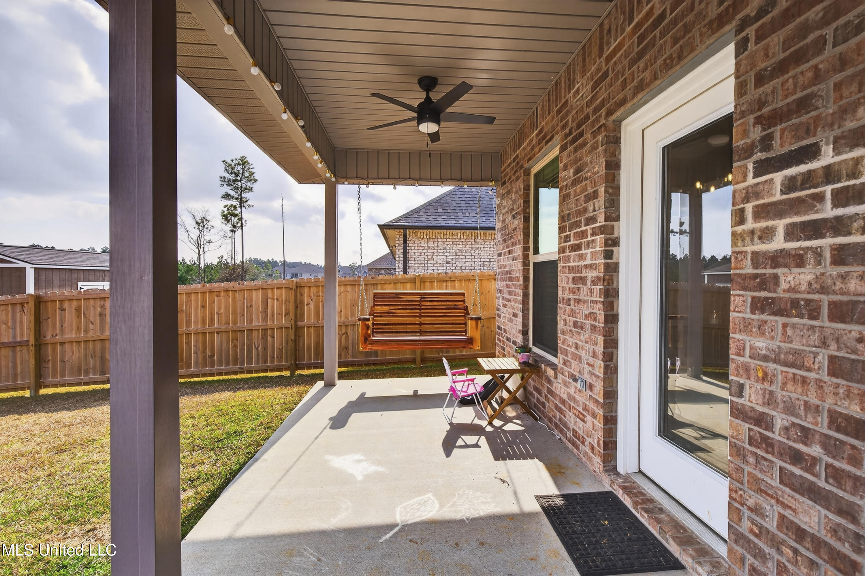 15376 High Point Drive Gulfport, MS 39503 - Photo 21 of 28 Large Covered Back Porch