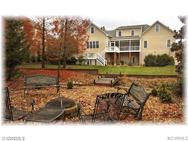 14318 Lander Road Midlothian, VA 23113 - Photo 11 of 12 Yard/Garden - Landscaped Grounds with Creek & Char