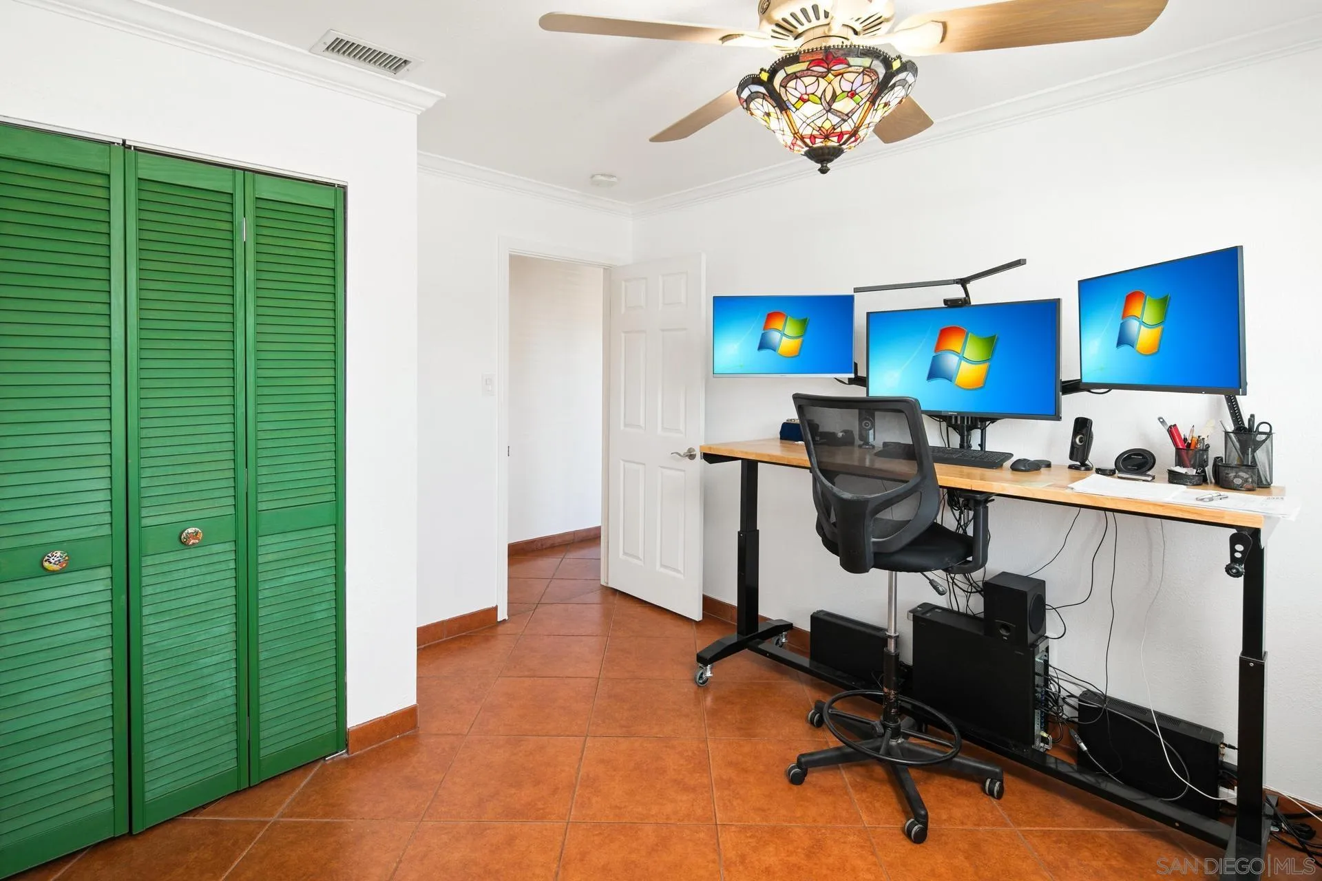 9475 Wharton Road Santee, CA 92071 - Photo 39 of 62 a view of a workspace with furniture and a window