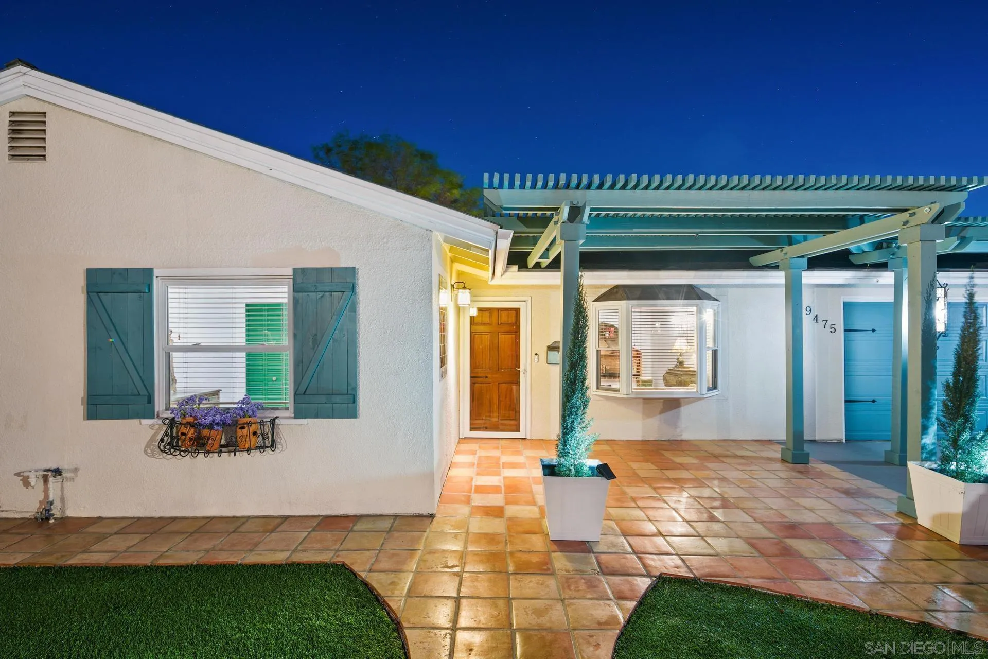 9475 Wharton Road Santee, CA 92071 - Photo 7 of 62 a front view of a house with a yard