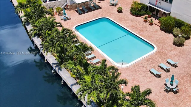 a city view with tall buildings