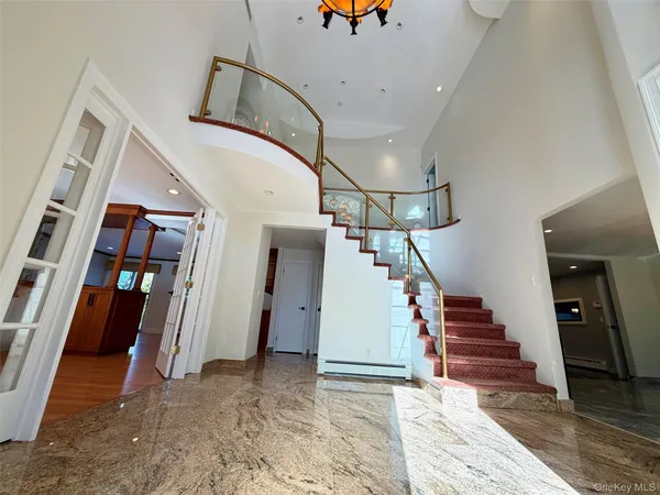 a view of entryway and hall