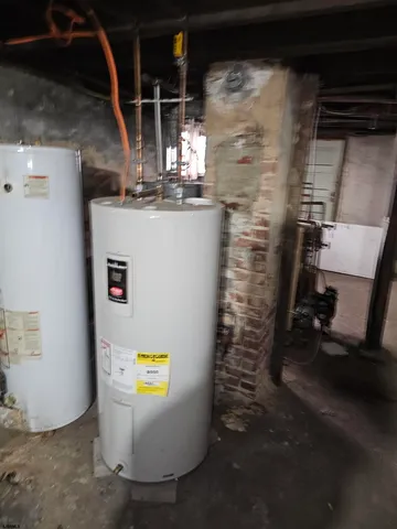 a view of water heater room