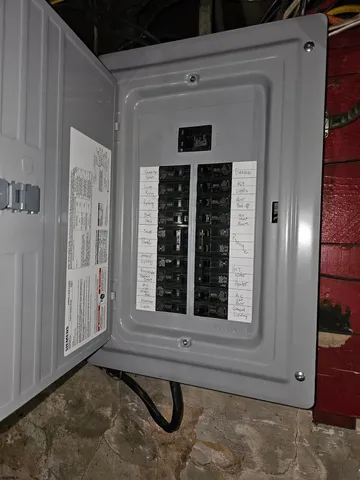 a view of a door of the house