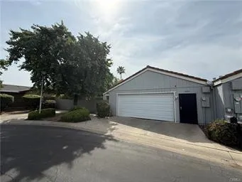 a view of a house with a outdoor space