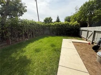a view of a garden