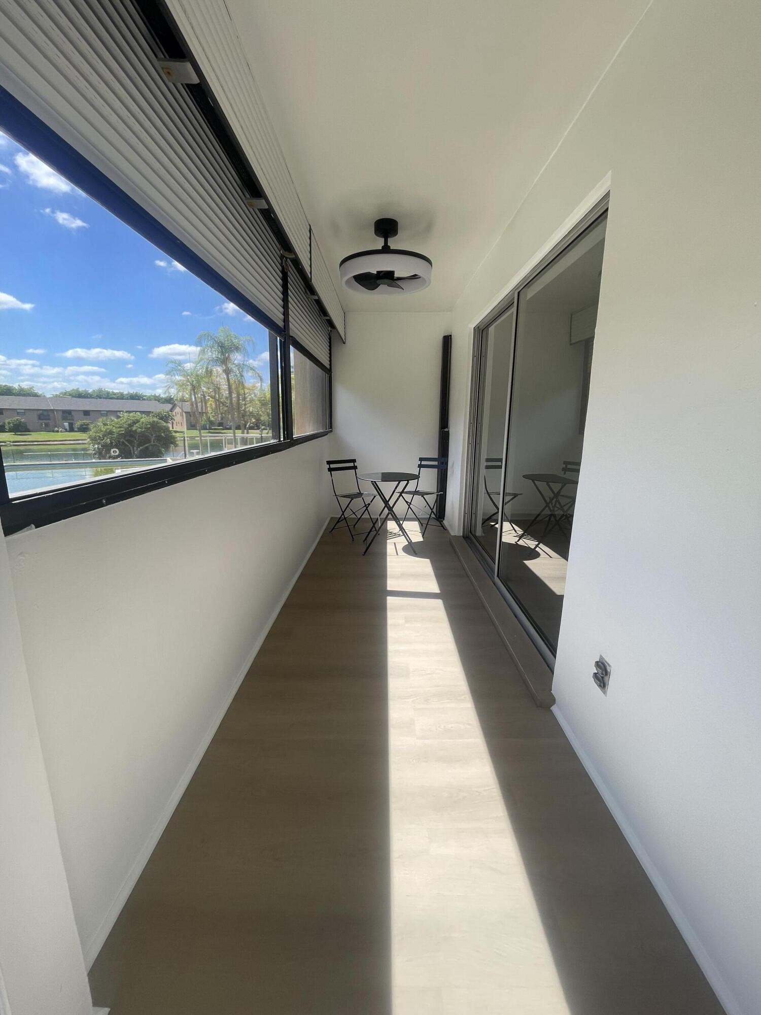 3955 North Nob Hill Road, Unit 202 Sunrise, FL 33351 - Photo 4 of 14 a view of a balcony