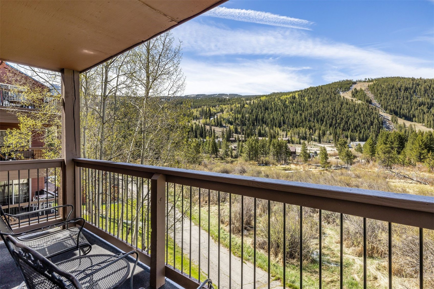 60 Oro Grande Road, Unit 204 Keystone, CO 80435 - Photo 27 of 50 a view of balcony with furniture