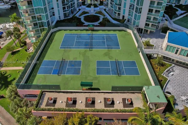 a view of building and outdoor space