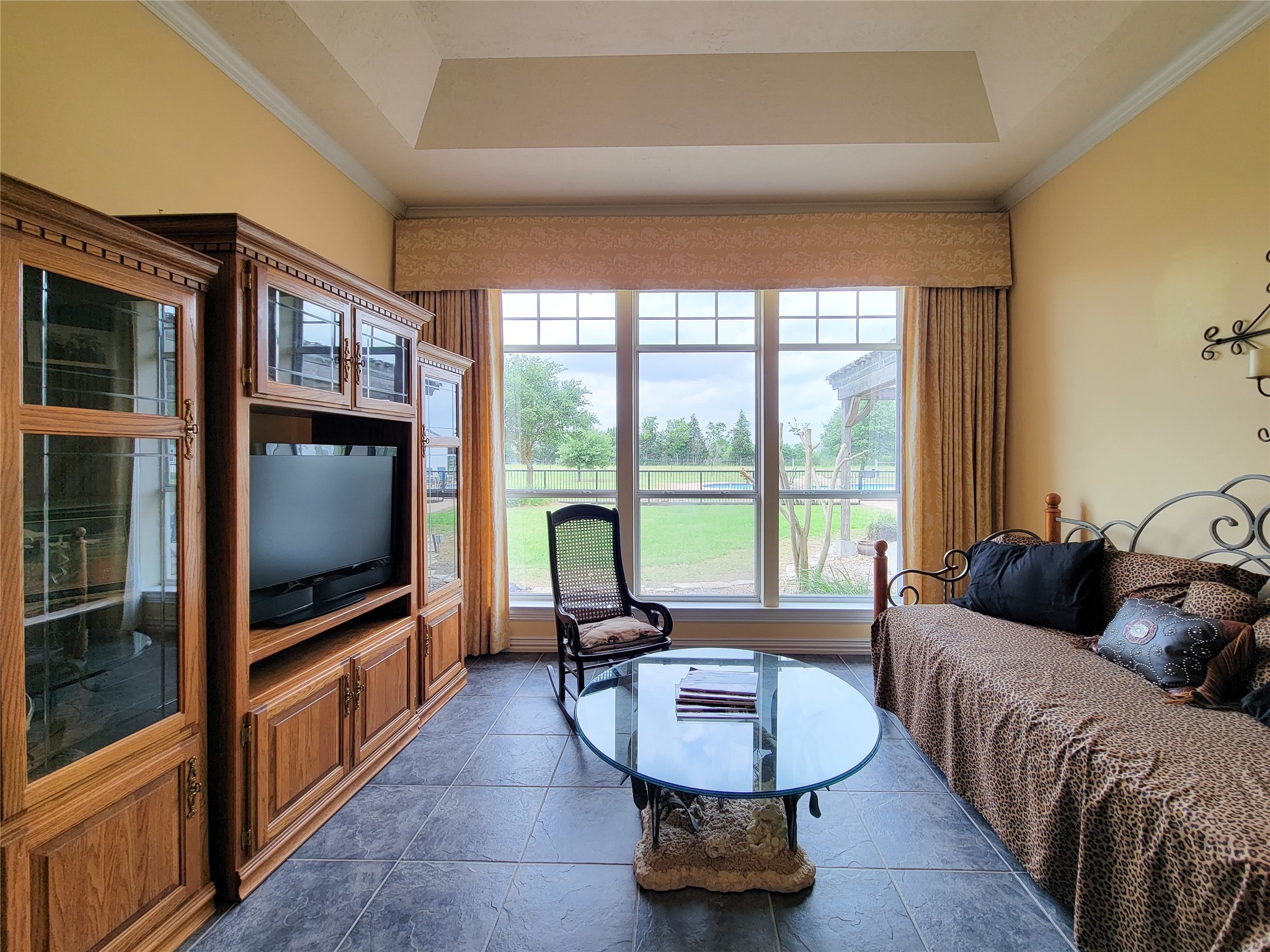 939 Old Nelsonville Road Bellville, TX 77418 - Photo 27 of 50 a living room with furniture and a flat screen tv