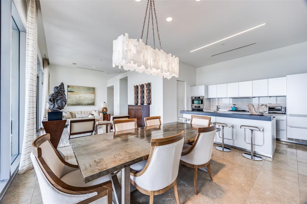 1717 Arts Plaza, Unit 1808 Dallas, TX 75201 - Photo 10 of 30 Dining space with recessed lighting