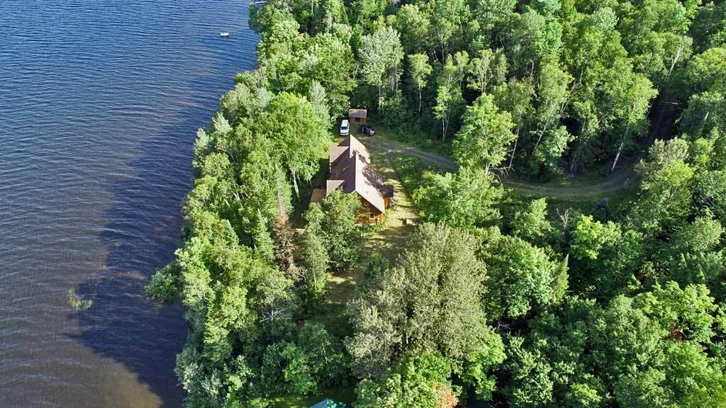 590 W Road Portage, ME 04768 - Photo 124 of 136 lake-home-aerial-drone