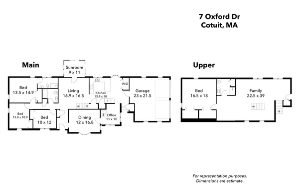 $1,349,000 | 7 Oxford Drive, Cotuit, MA 02635
