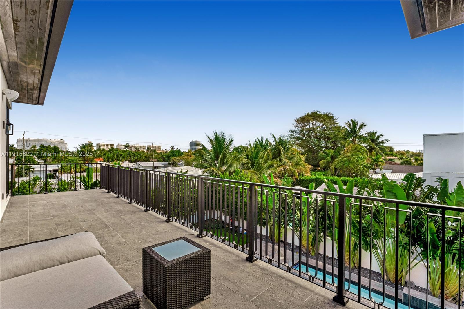 9045 Hawthorne Avenue Surfside, FL 33154 - Photo 56 of 61 a view of a balcony with lake view
