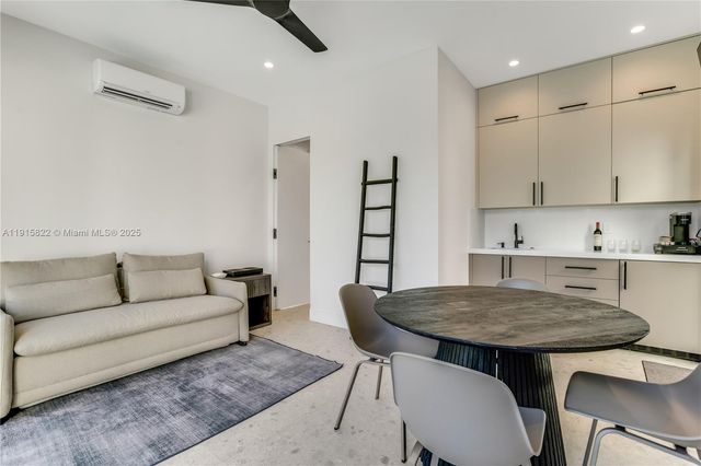 a view of a garden from a balcony