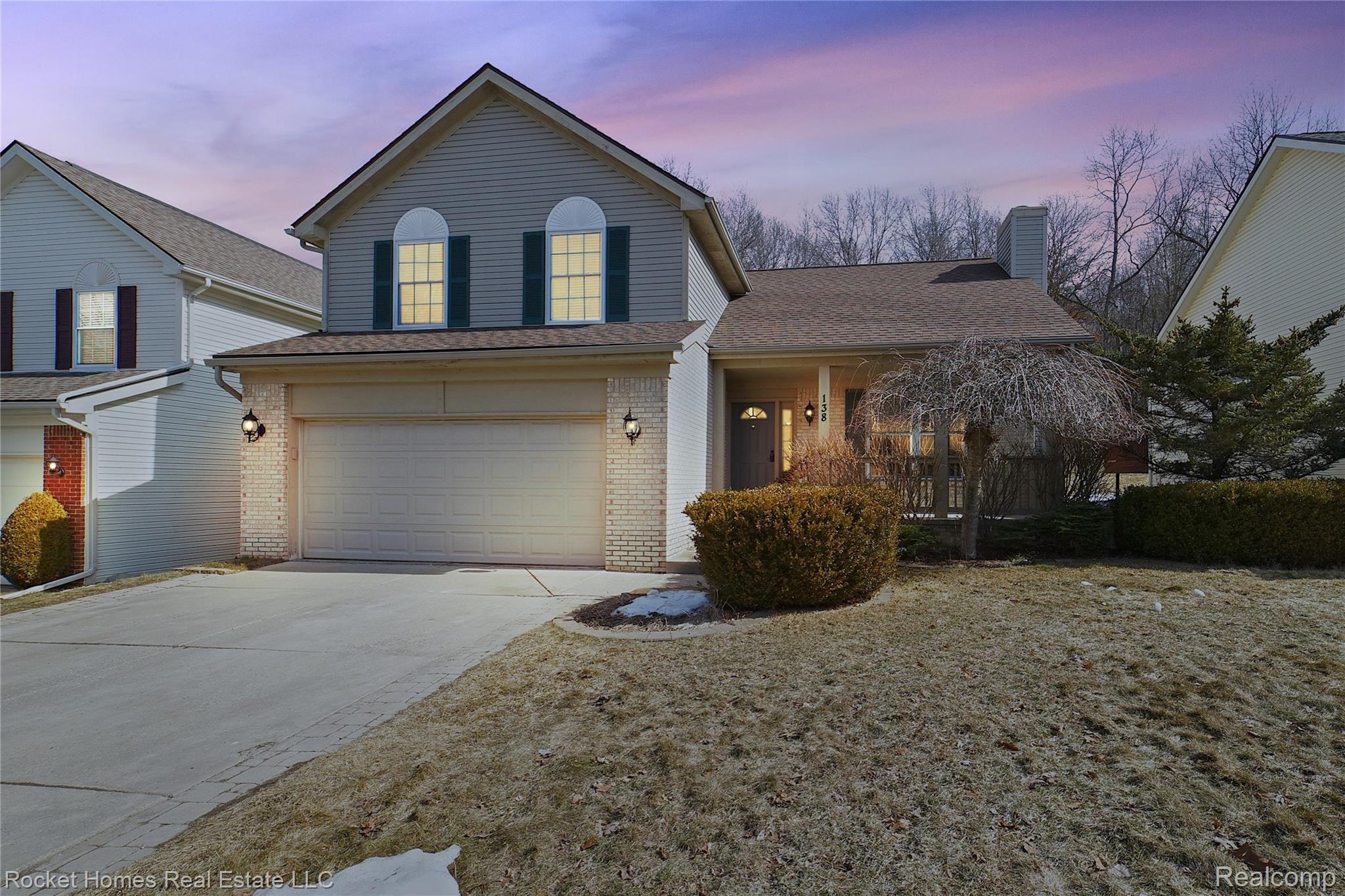 138 Eagle Ridge Road Lake Orion, MI 48360 - Photo 2 of 39 003-photo-twilight-front-view-9004596.jpg