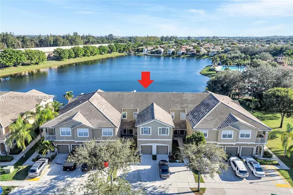 a view of a door and a window