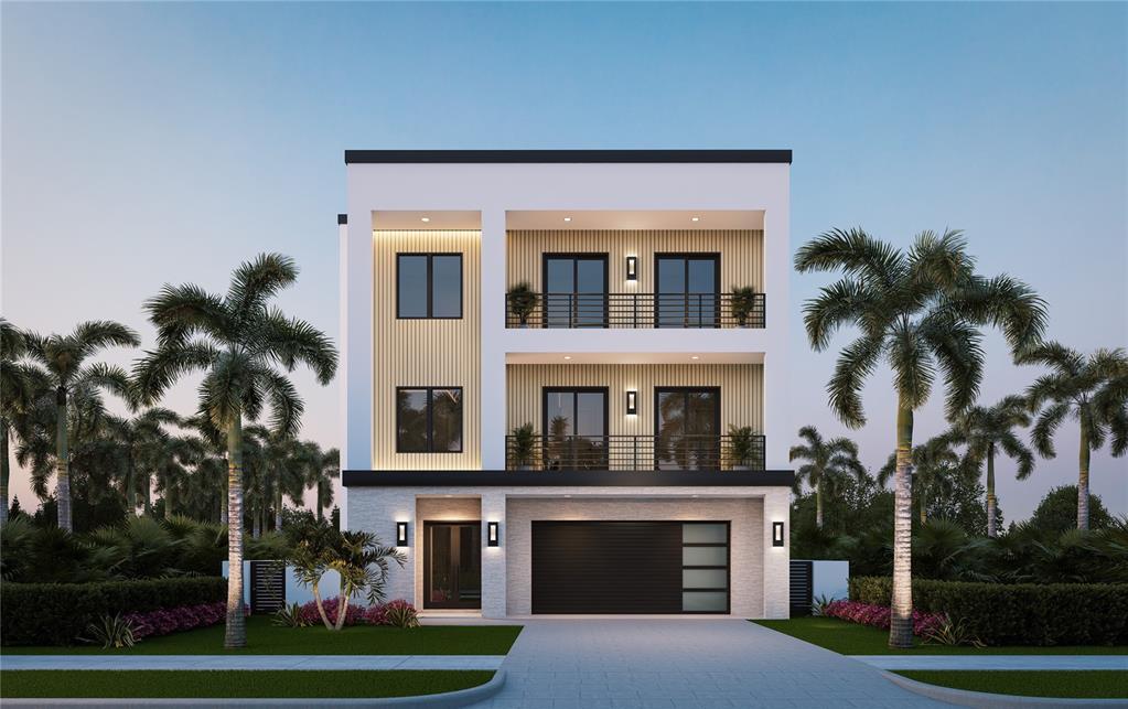 302 176th Ave Circle Redington Shores, FL 33708 - Photo 1 of 8 a front view of a house with a garden