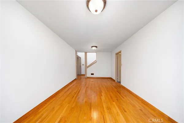 a view of a small space