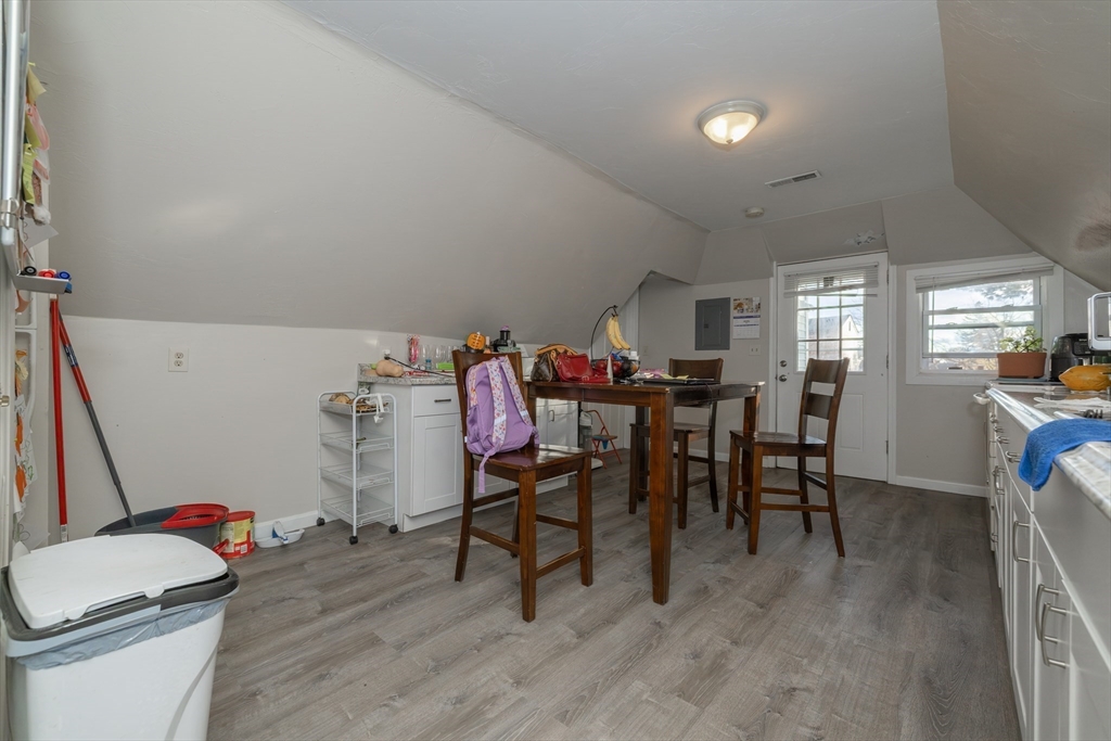 35 May Street Worcester, MA 01610 - Photo 14 of 30 a view of a dining room with furniture and wooden floor