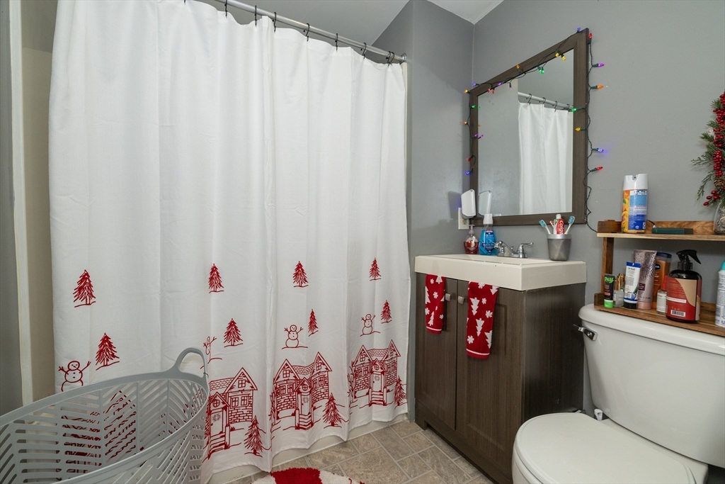 35 May Street Worcester, MA 01610 - Photo 20 of 30 a bathroom with a sink toilet and shower