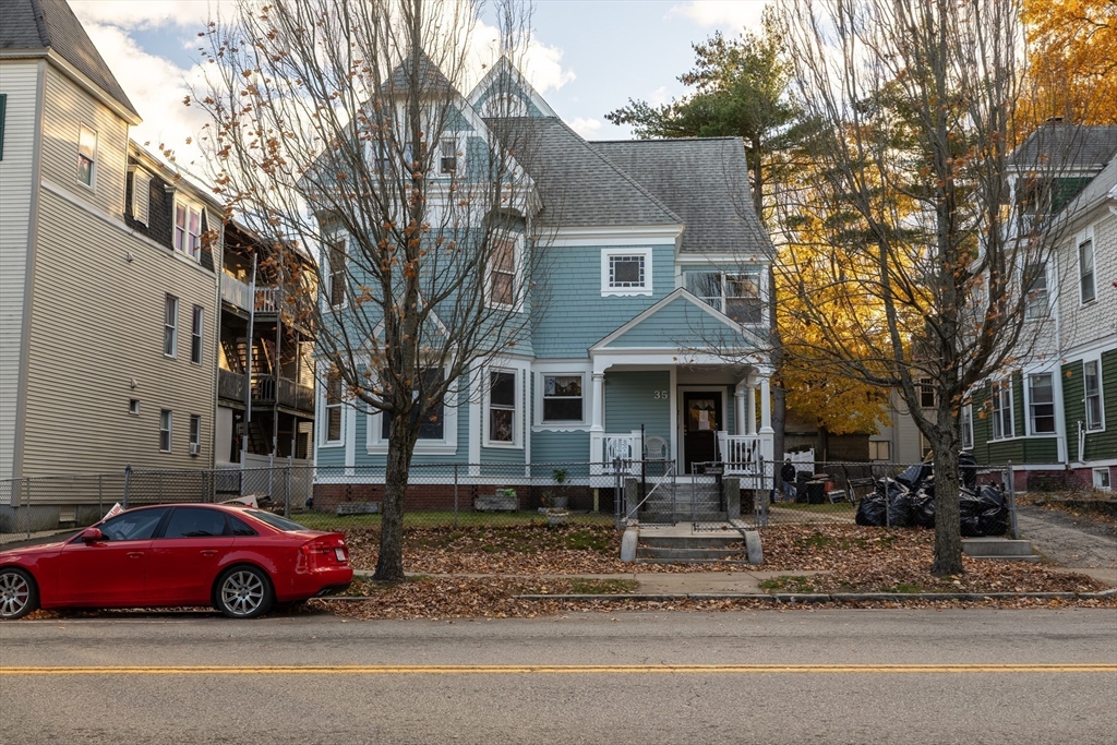 35 May Street Worcester, MA 01610 - Photo 2 of 30 a front view of a house with parking space