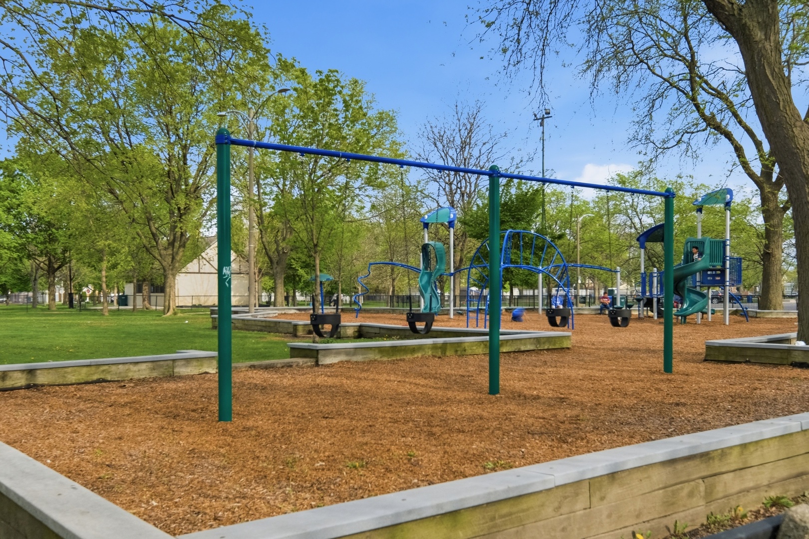 3917 West 60th Street Chicago, IL 60629 - Photo 32 of 34 a view of a park with large trees