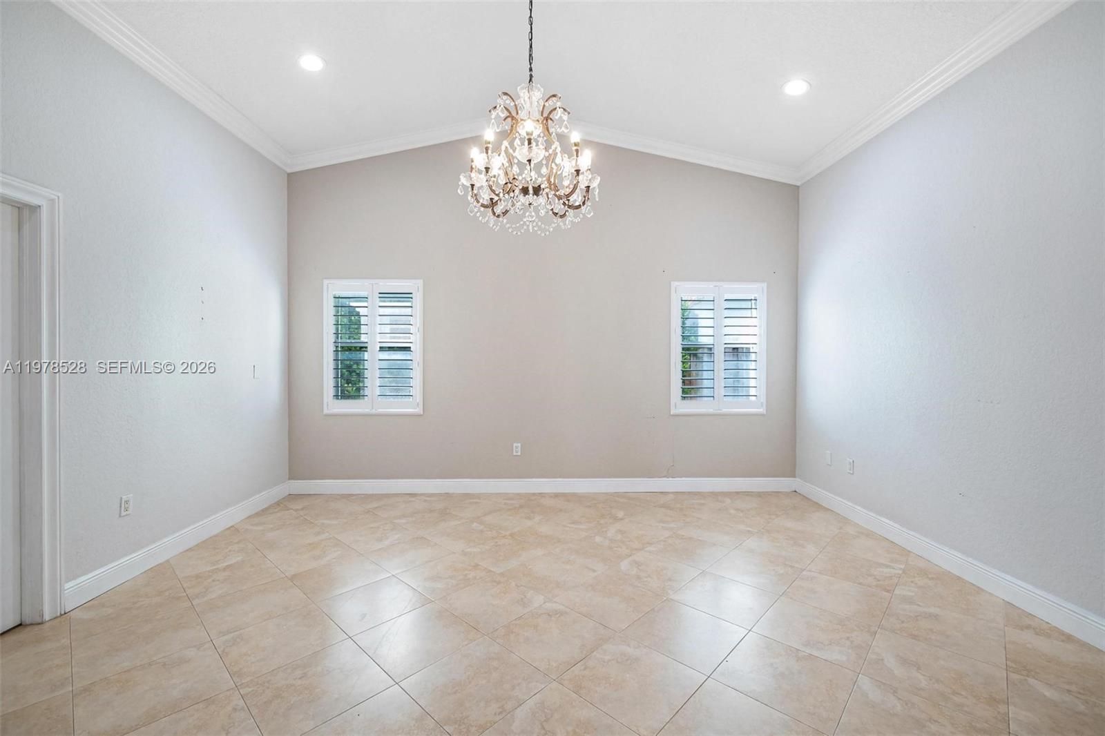15327 Southwest 55th Terrace Miami, FL 33185 - Photo 24 of 40 a view of an empty room with a window