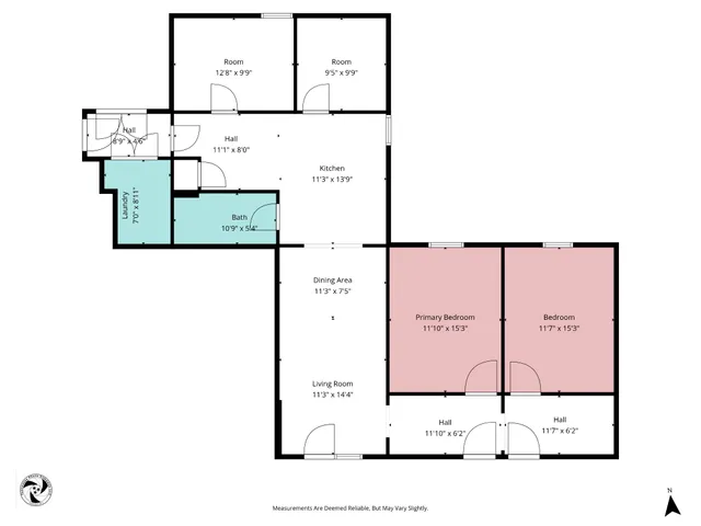 a picture of a floor plan