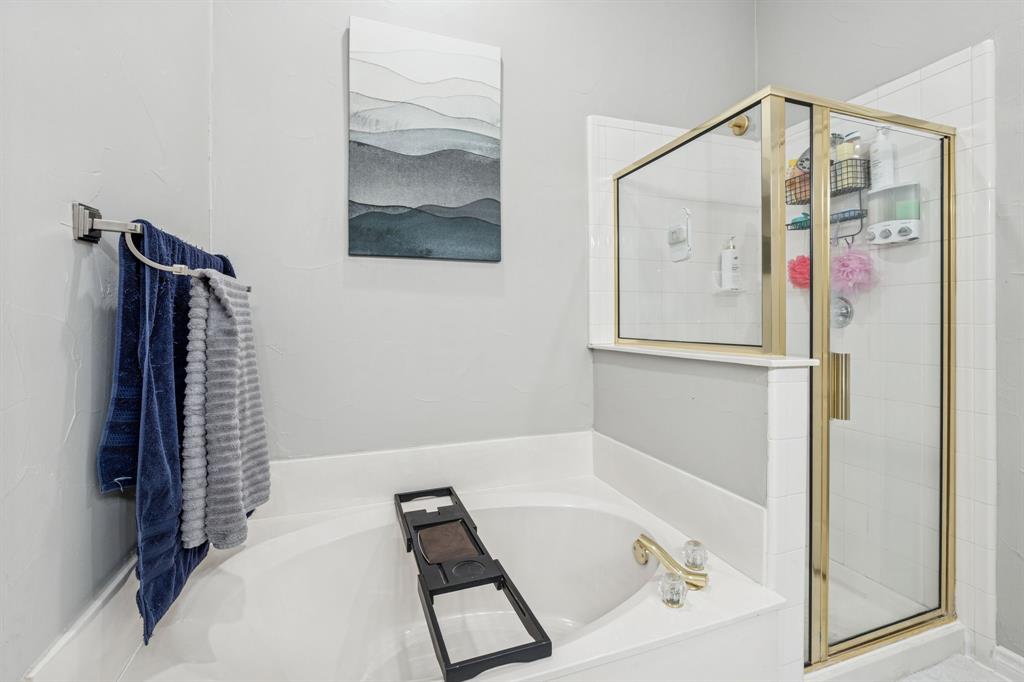 8016 Stern Street Frisco, TX 75035 - Photo 11 of 20 Primary bath with separate bath and shower.