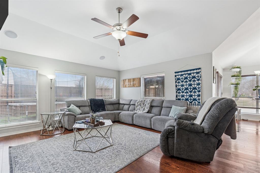 8016 Stern Street Frisco, TX 75035 - Photo 4 of 20 Living room with tons of light and space.