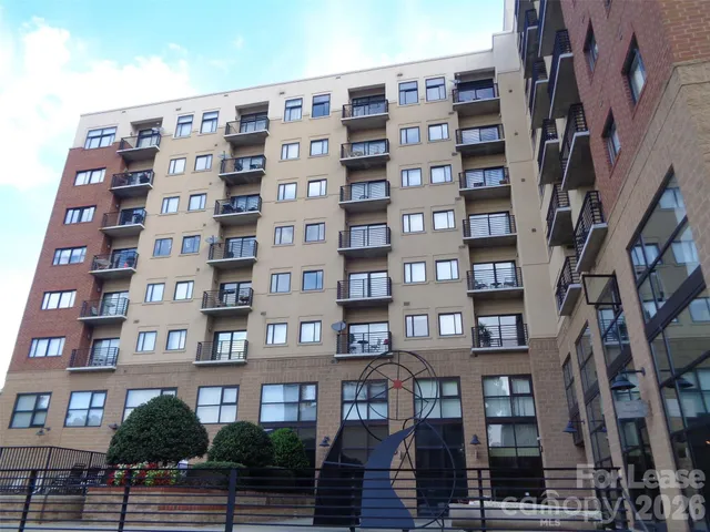 a front view of a building