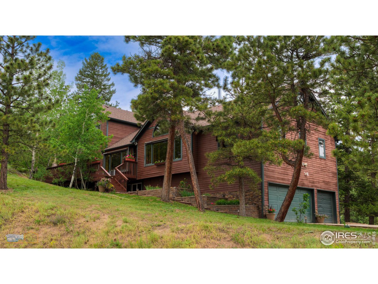 111 Puma Drive Boulder, CO 80302 - Photo 8 of 37 a black and white photo of a house