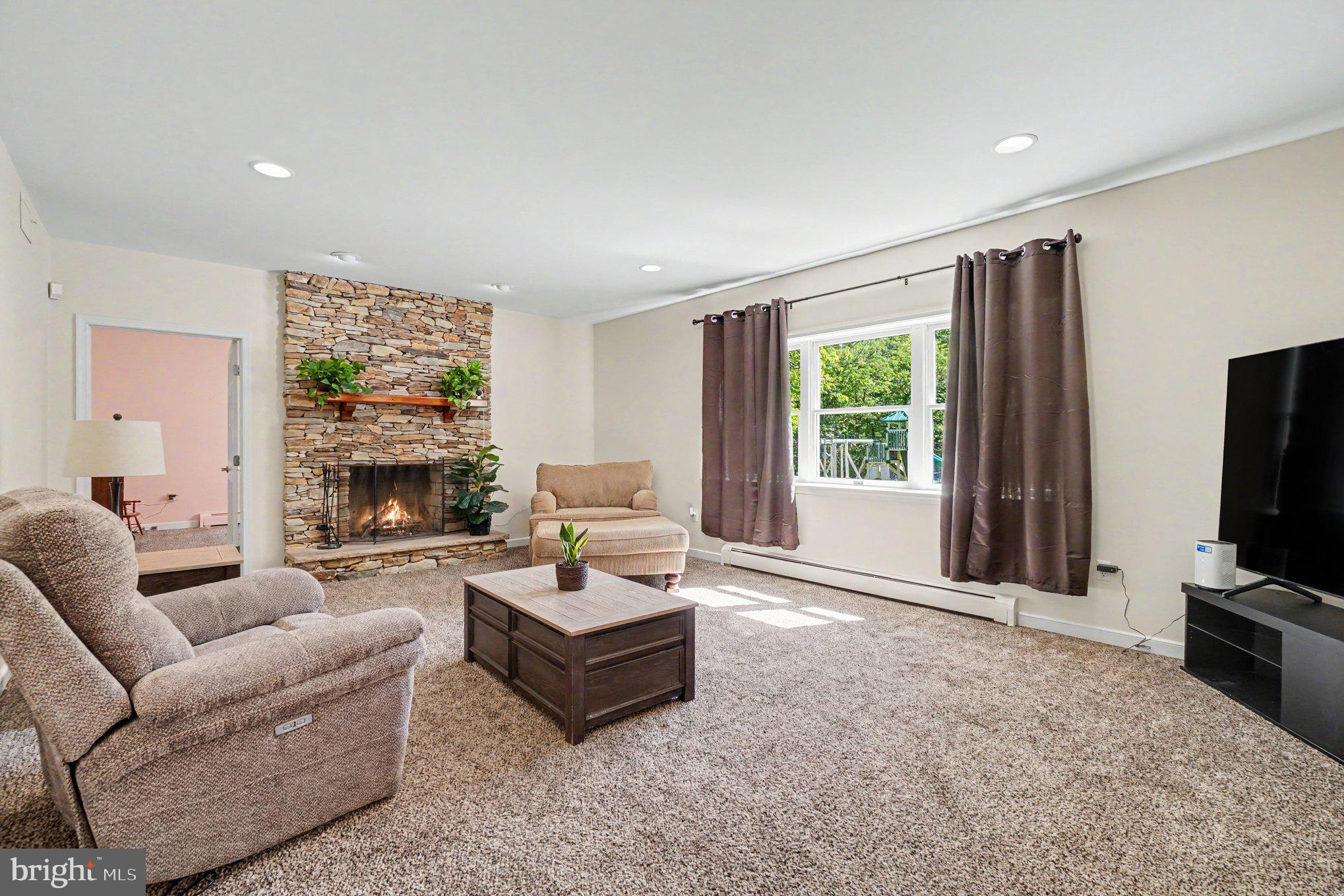 911 Seybert Street Hazleton, PA 18201 - Photo 15 of 48 Great Room with Fireplace